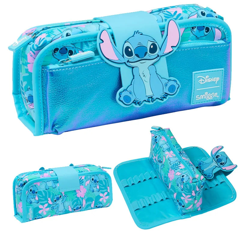 Tutto per la Scuola Stitch Zaino Astuccio Borraccia Porta Merenda