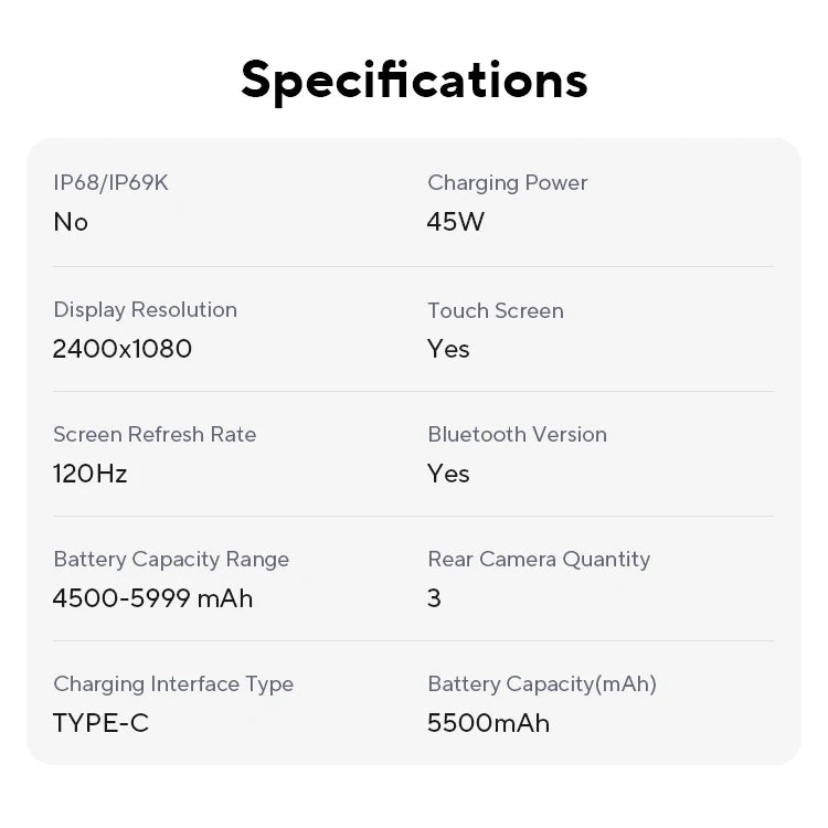 📱 Xiaomi Redmi Note 14 Pro 4G - 200MP AI Camera, Helio G100, 5500mAh, 6.67'' Display
Potenza e innovazione in un solo smartphone! Prestazioni flagship a un prezzo incredibile.