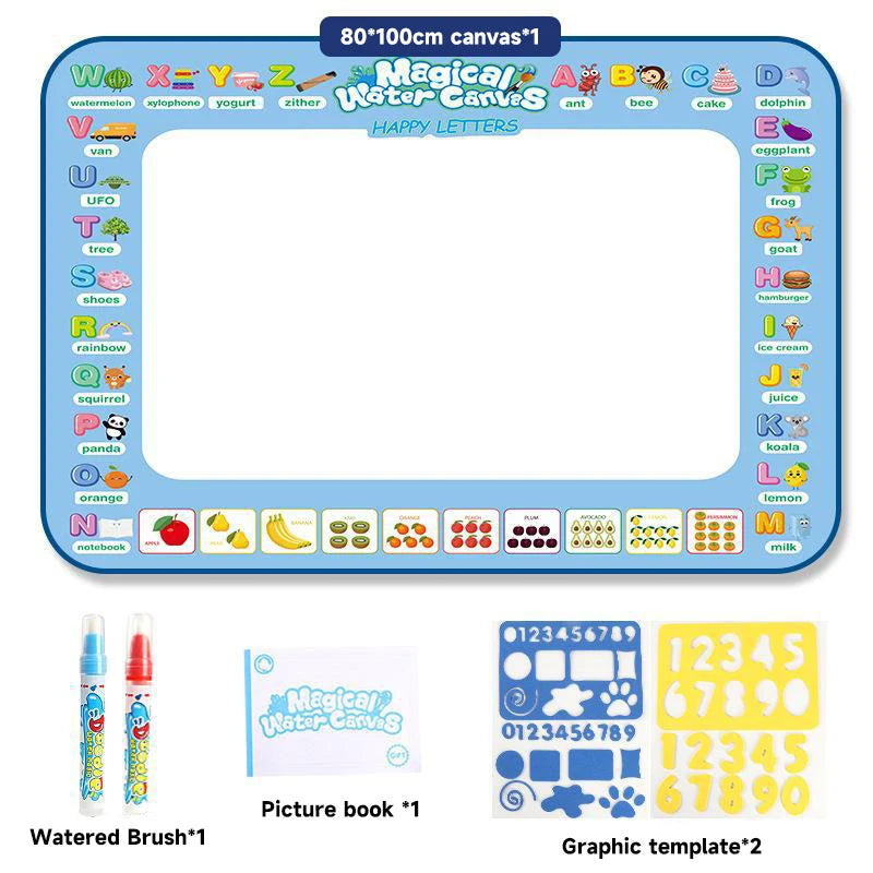 🎨 Magic Water Drawing Mat - Tappeto Magico per Disegnare ad Acqua