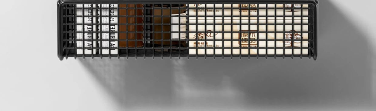 Scaffale Parete Adesivo - Per Cucina, Bagno - No Fori, Porta Oggetti