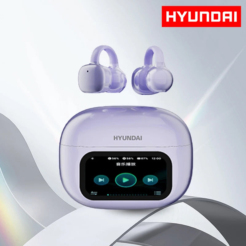 🎧 Auricolari HYUNDAI HY-C02 - Schermo LCD Touch, Autonomia 24h, Noise Cancelling