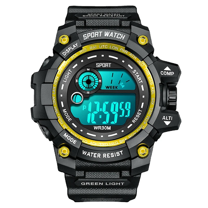⌚ Orologio Digitale Uomo LED - Impermeabile Militare Sportivo