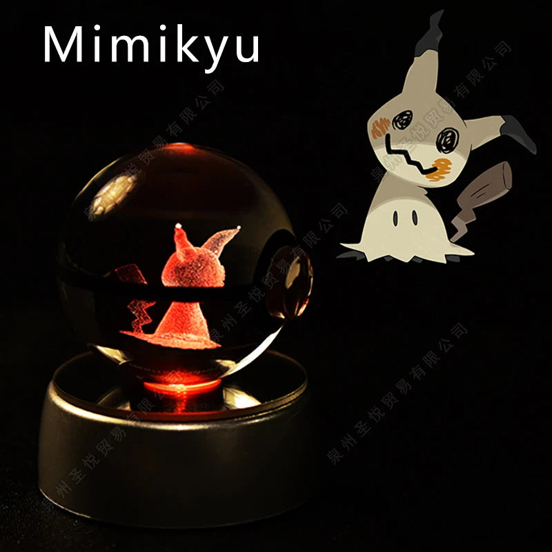 ๐ฎ Sfera di Cristallo Pokemon - Lampada 3D con Pikachu, Gengar e Mewtwo, Regalo Perfetto per Fan!
Illumina la notte con i tuoi personaggi preferiti! Perfetta per camerette e collezionisti. โจ๐