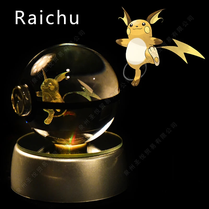 ๐ฎ Sfera di Cristallo Pokemon - Lampada 3D con Pikachu, Gengar e Mewtwo, Regalo Perfetto per Fan!
Illumina la notte con i tuoi personaggi preferiti! Perfetta per camerette e collezionisti. โจ๐