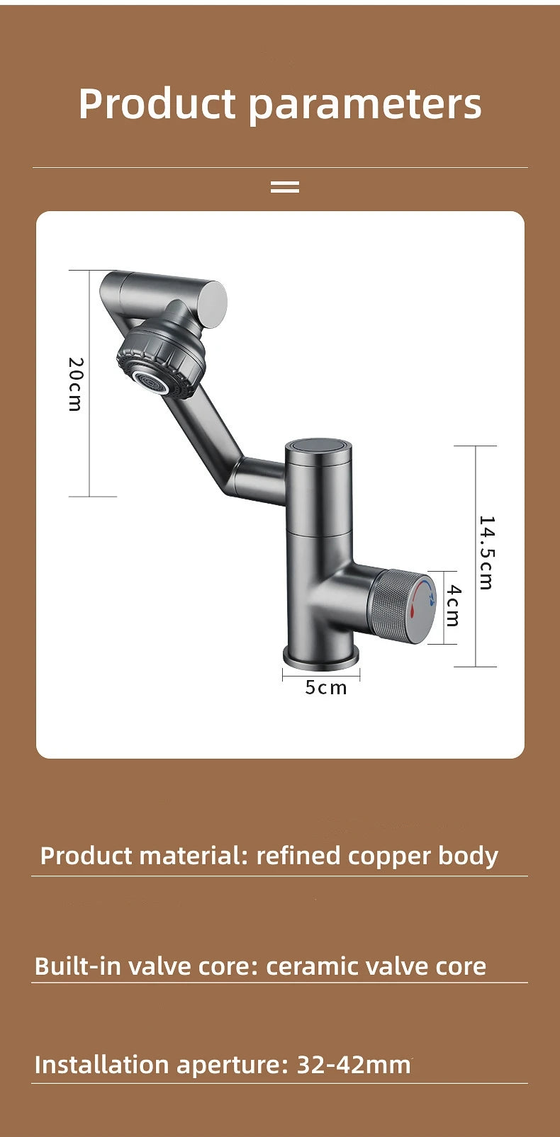 ✨ RUBINETTO A LED DIGITALE 360° – Tecnologia & Design Futuristico per il Tuo Bagno!