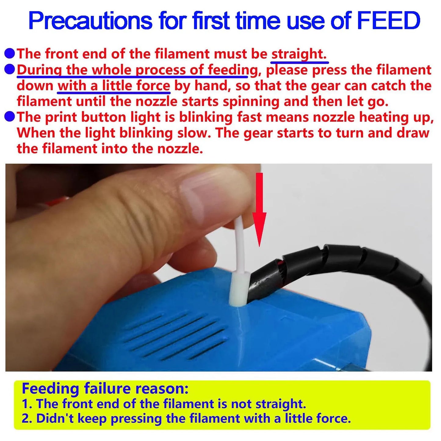 Stampante 3D EasyThreed Base - Con Adattatore, Per PLA e TPU 1.75mm
