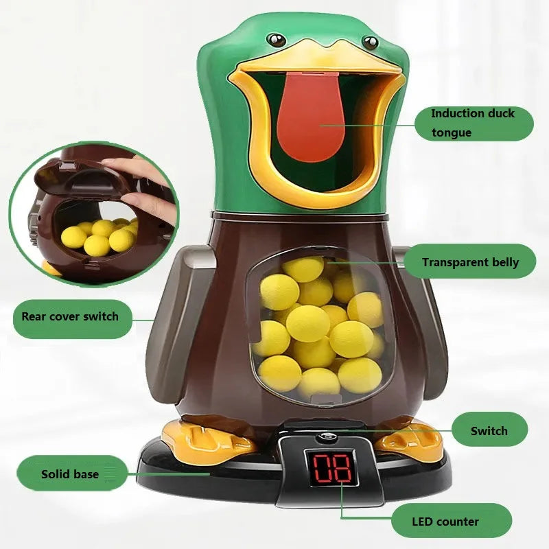 🦆 Hungry Shooting Duck Game - Gioco Interattivo con Punteggio Elettronico!