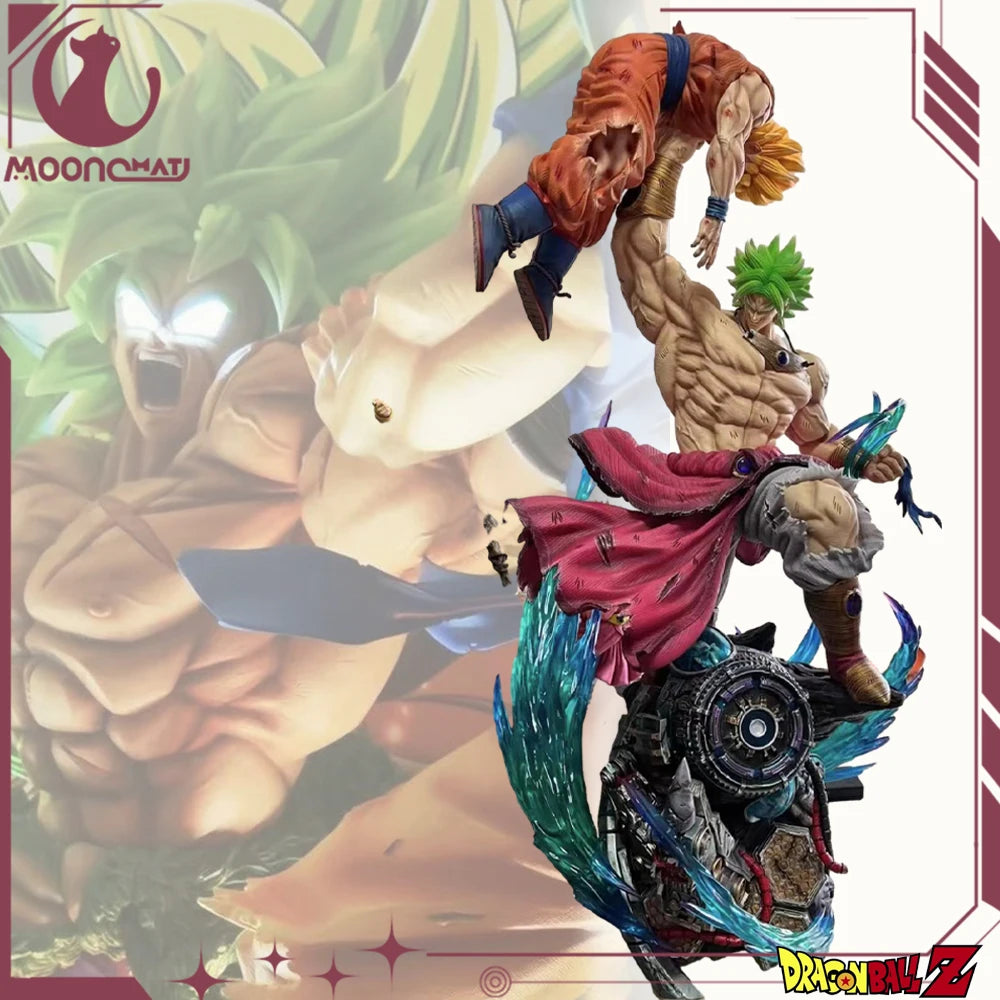 💥 Broli VS Goku 28cm | Scena di Battaglia Epica | Collezione
