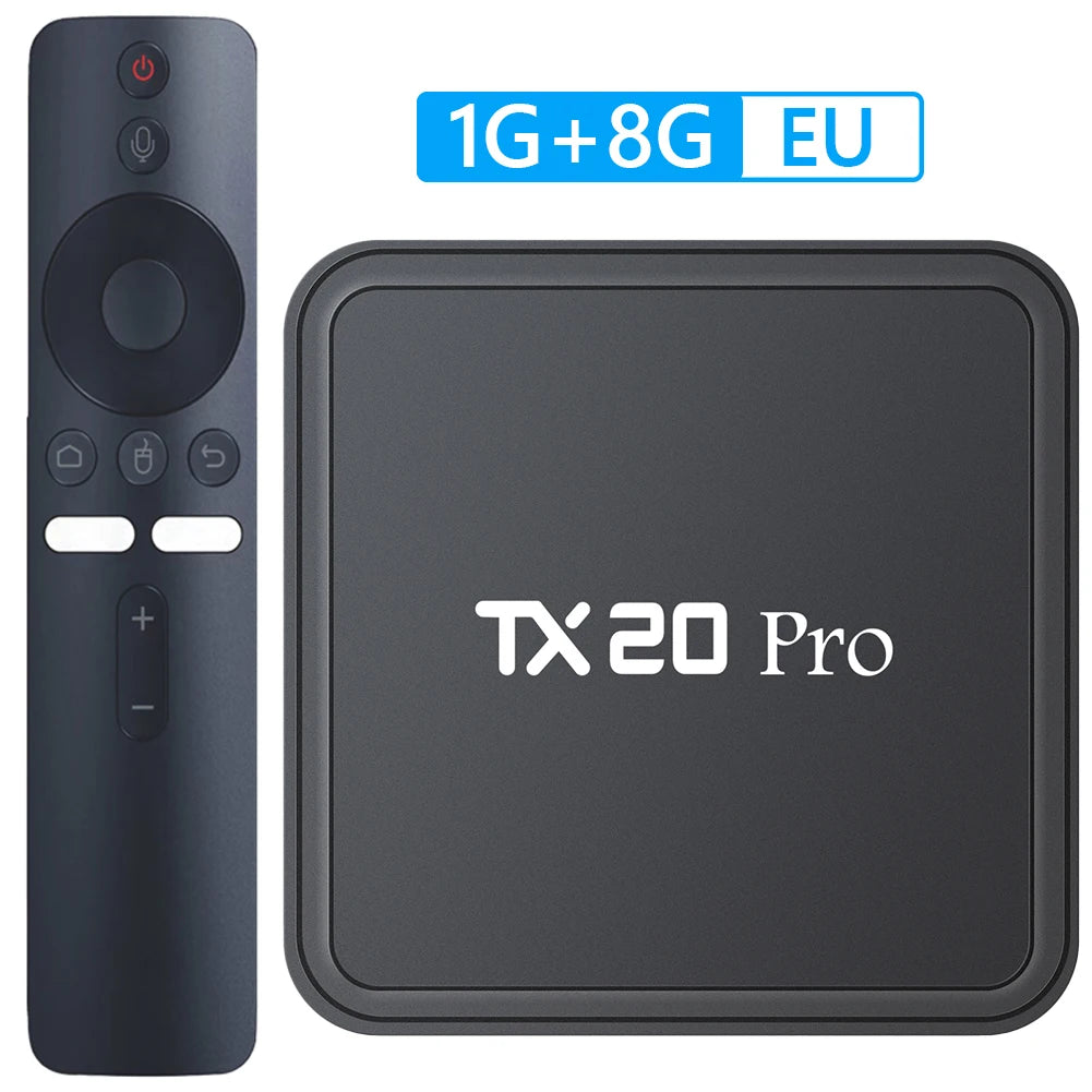 š„ Smart TV Box Android 15.0 | 4K HDR & 8K Decodifica | WiFi Dual-Band + BT5.2 | Allwinner H313 Quad Core