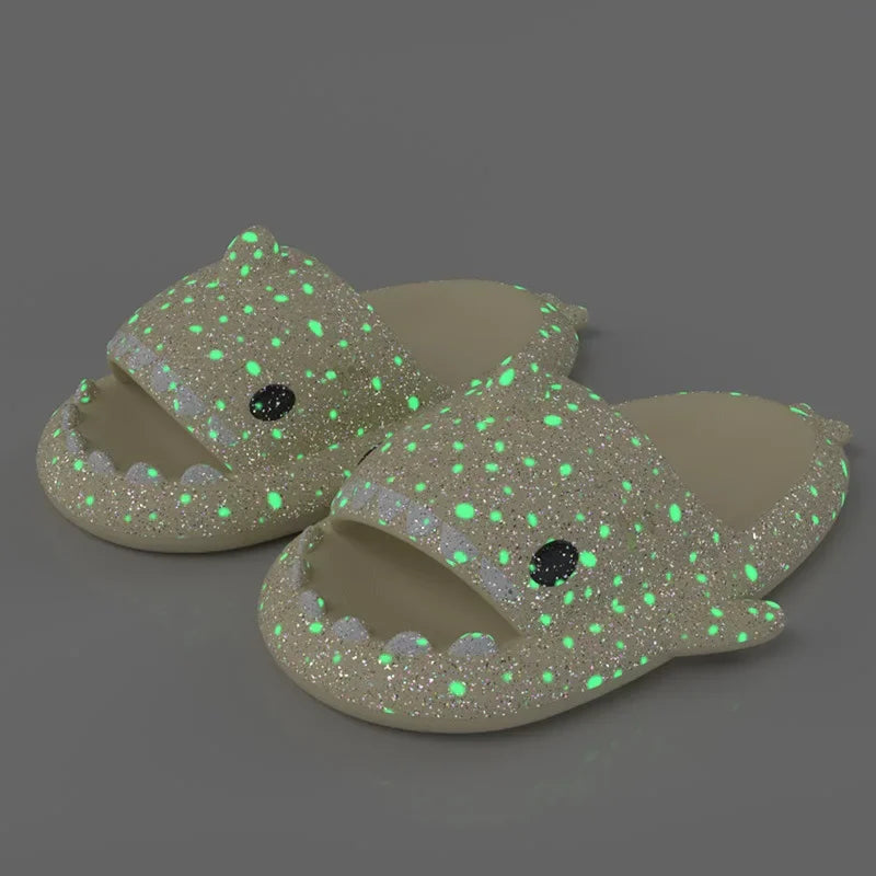 Pantofole Squalo Luminose per Uomo e Donna Scarpe Estive Moda Casa & Spiaggia