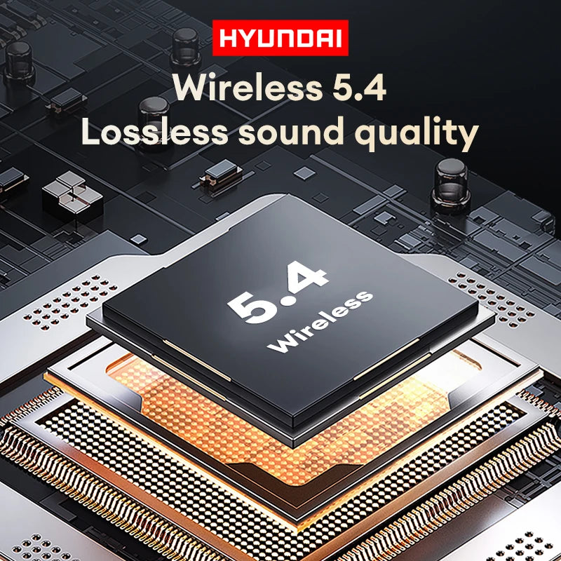 🎧 Auricolari HYUNDAI HY-C02 - Schermo LCD Touch, Autonomia 24h, Noise Cancelling
