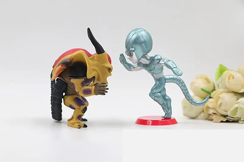 DRAGON BALL MINI SET | Scimmia Vegeta Gigante + 9 Personaggi | Collezione Completa