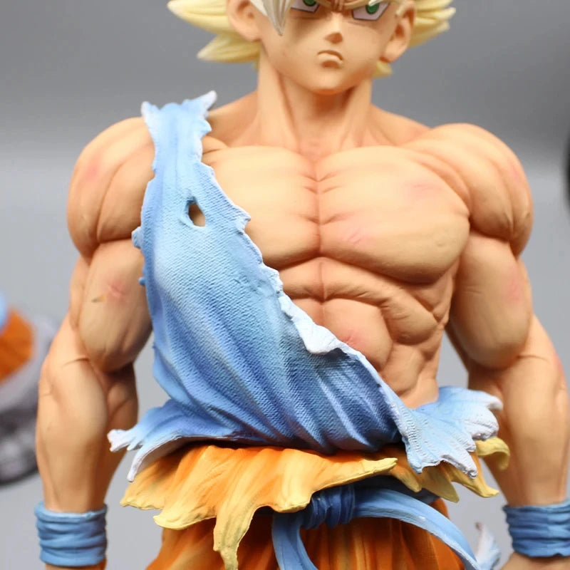 ⚡ GOKU SSJ NAMEK 44CM - Il Super Saiyan più Potente in PVC Gigante