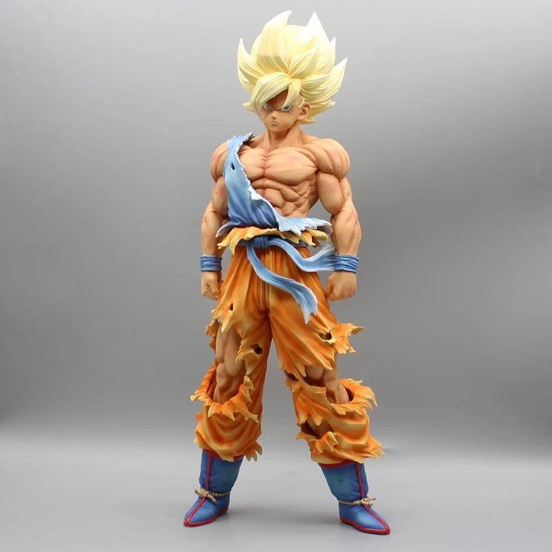 ⚡ GOKU SSJ NAMEK 44CM - Il Super Saiyan più Potente in PVC Gigante