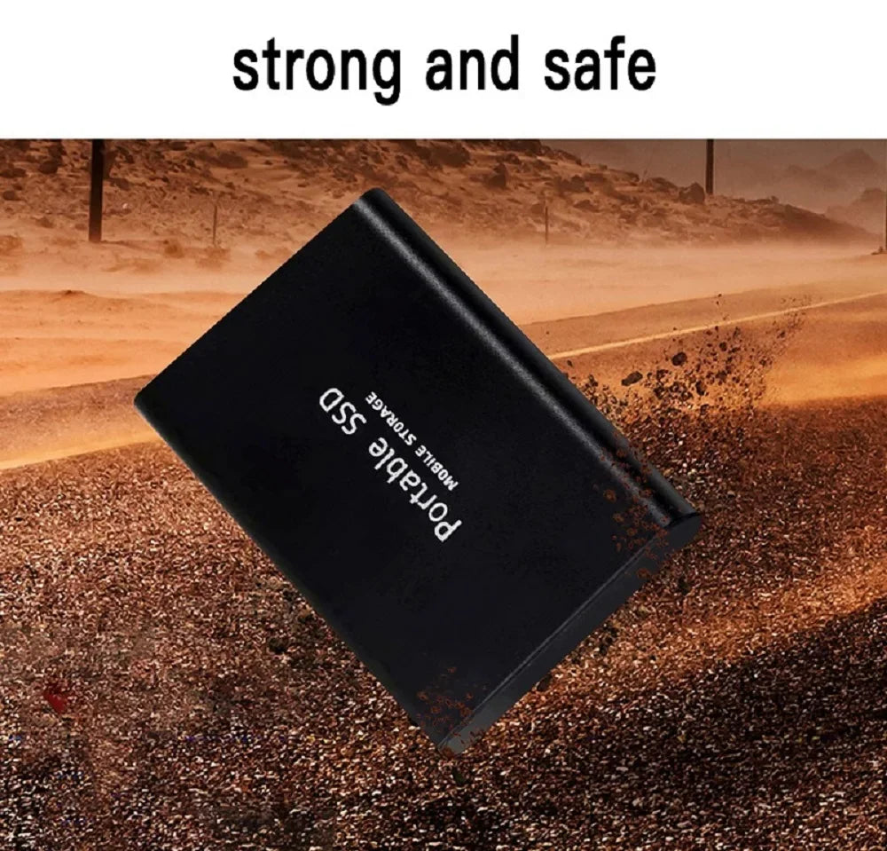 SSD Esterno Ultra Veloci Portabile Compatibile con PC/Mac/Phone!