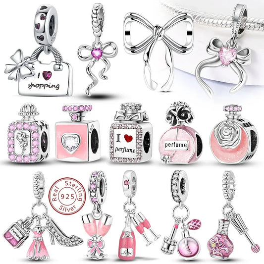 π Ciondoli Argento 925 - Fiocco, Bottiglietta Profumo Rosa, Charm Femminili per Bracciali Fai-Da-Te
Dolci e raffinati, perfetti per creare gioielli unici. Regalo ideale per donne e ragazze! ππΏ