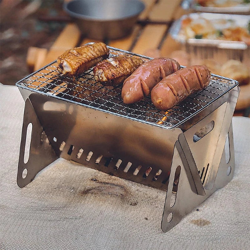 đ„ Griglia BBQ Pieghevole Portatile - Acciaio Inox, Multifunzione, per Campeggio e Giardino!
Cucina ovunque con stile! Leggera e compatta.