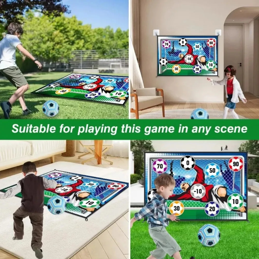 ⚽【NUOVO】Tappeto Gioco Calcio - Set per Partite Indoor/Outdoor!