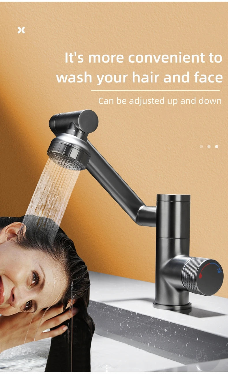 ✨ RUBINETTO A LED DIGITALE 360° – Tecnologia & Design Futuristico per il Tuo Bagno!