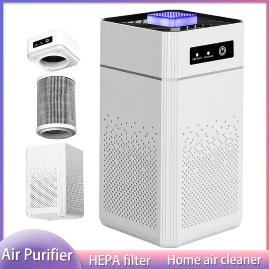 Purificatore d'Aria 3-in-1 – Filtro HEPA + Ionizzatore + Elimina Odori Forti