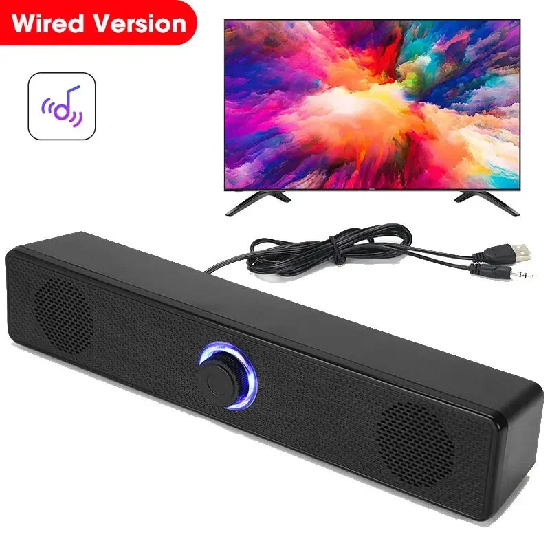 🔊 Soundbar Bluetooth 4D - Sistema Surround per TV, PC, Home Theater con Subwoofer e Bassi Potenti
Audio immersivo e design compatto! Perfetto per film, gaming e musica. 🎮🎵