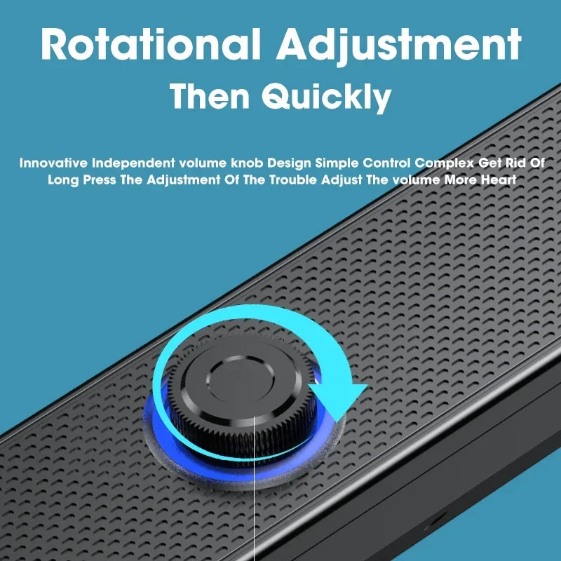 🔊 Soundbar Bluetooth 4D - Sistema Surround per TV, PC, Home Theater con Subwoofer e Bassi Potenti
Audio immersivo e design compatto! Perfetto per film, gaming e musica. 🎮🎵