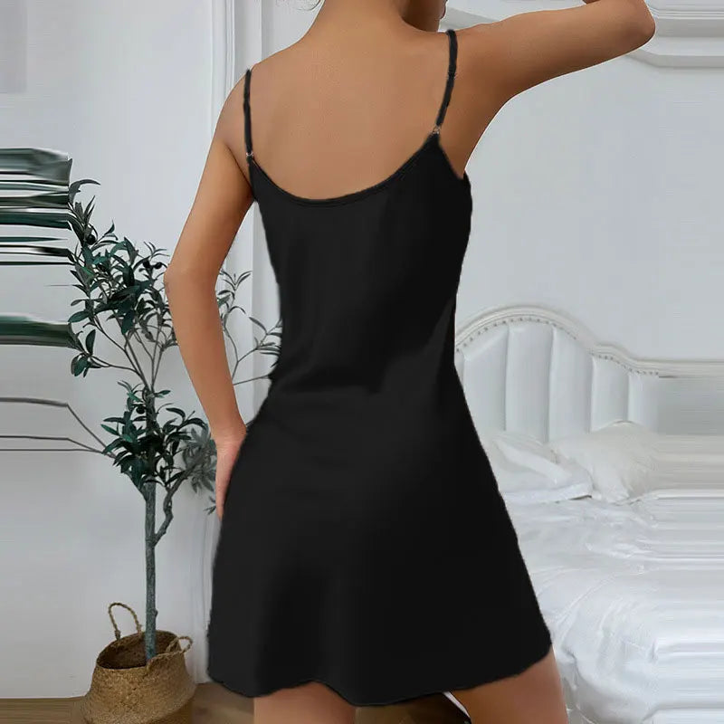 š„ ABITO DA SERA SENZA SPALLINE - Scollo a V Super Sexy in Seta Lucida!