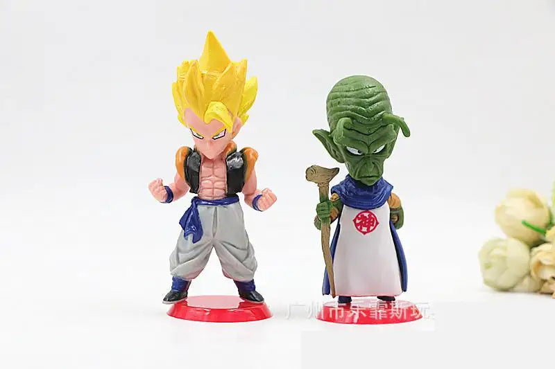 DRAGON BALL MINI SET | Scimmia Vegeta Gigante + 9 Personaggi | Collezione Completa
