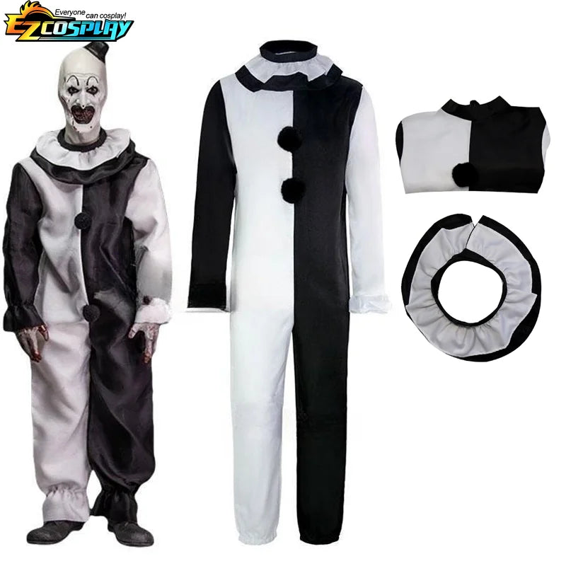 π Costume Art The Clown Terrifier 2 - Tuta Completa + Maschera, Halloween Horror πͺ
Perfetto per spaventare! Ideale per cosplay e feste a tema horror. Uomini e donne.