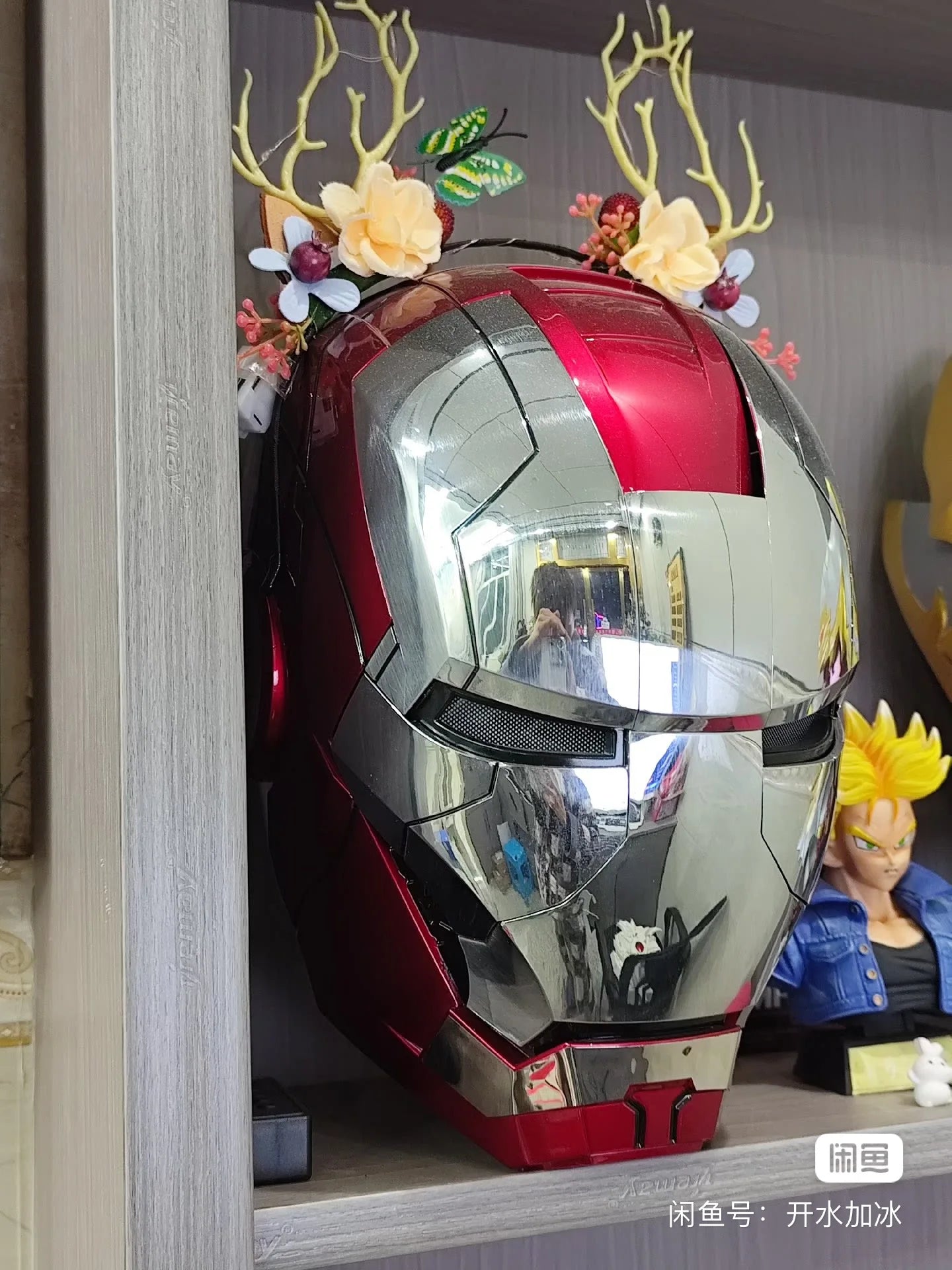 🦾 Casco Iron Man MK5 1:1 - Controllo Vocale, Luci LED, Regalo Perfetto!
Casco con effetti sonori e luci. Per cosplay e collezionisti!