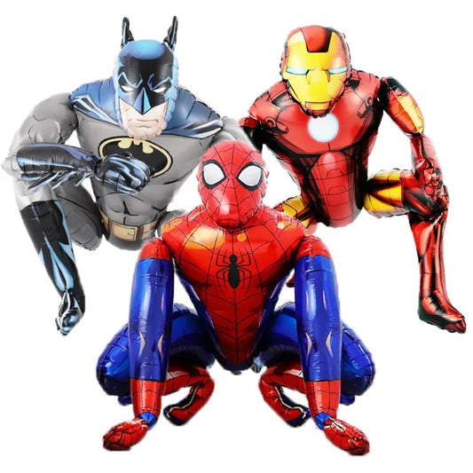 🕷️ Palloncino 3D Spiderman Ironman Batman  - Decorazione per Feste