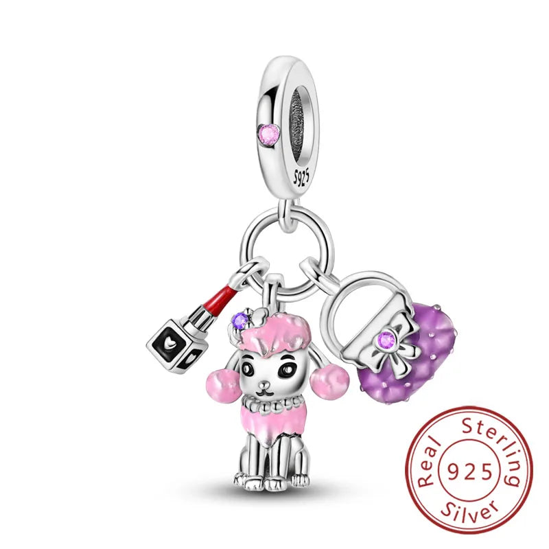 ๐ Ciondoli Argento 925 - Fiocco, Bottiglietta Profumo Rosa, Charm Femminili per Bracciali Fai-Da-Te
Dolci e raffinati, perfetti per creare gioielli unici. Regalo ideale per donne e ragazze! ๐๐ฟ