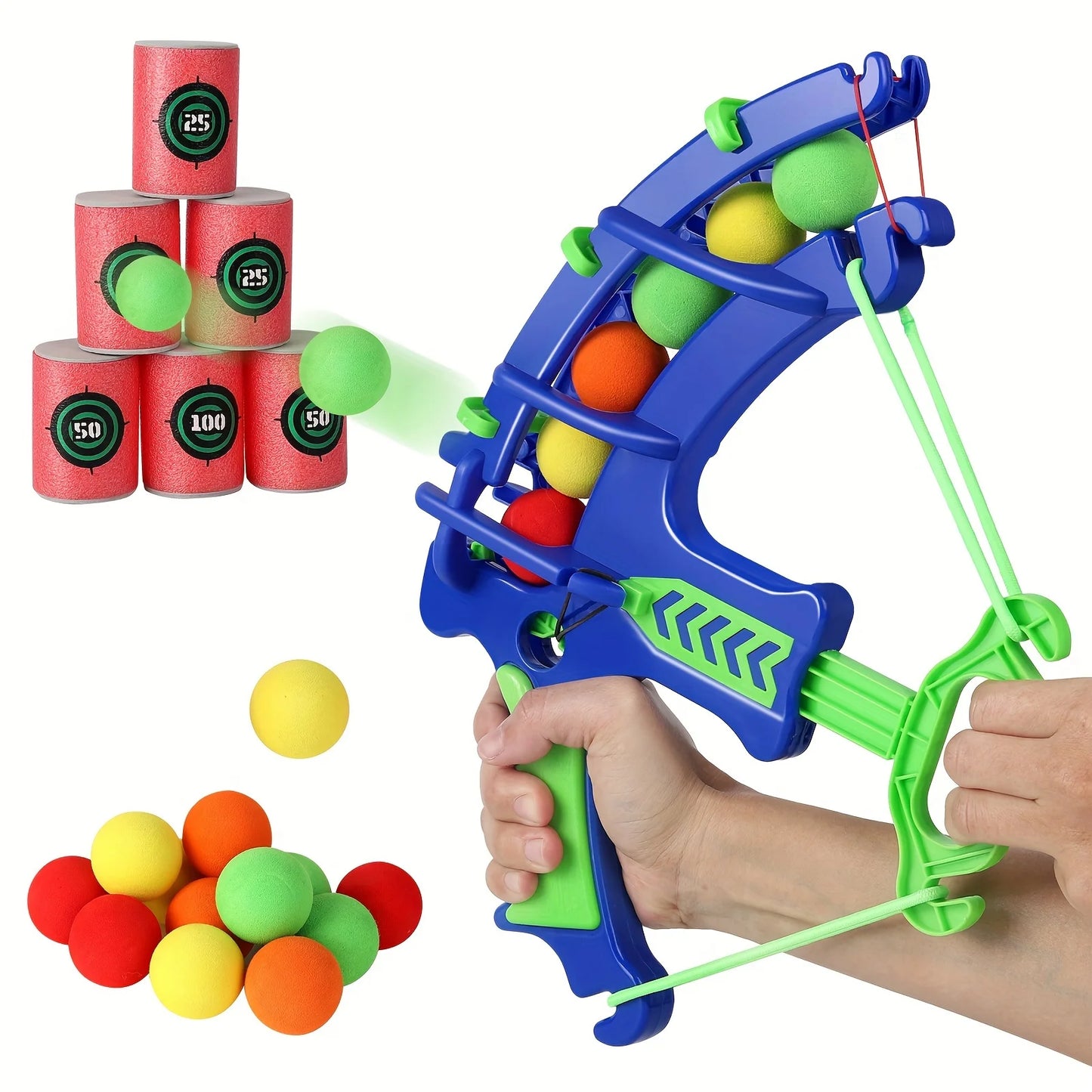 Soft Bullet Toy Set - Sicuro & Divertente per Bambini! 🏆 Gioco Educativo con Proiettili Morbidi