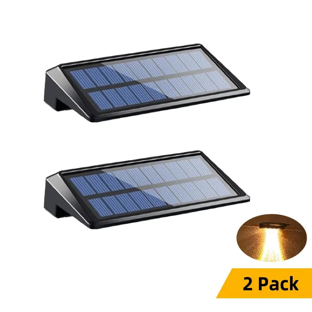 Luci Solari da Parete LED Impermeabili IP65, per Recinzione, Ponte, Cortile, Esterno