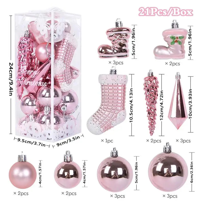π Palline di Natale Appendiabili - Decorazioni per Albero, Festive e Regali per Feste di Natale!
Colori brillanti e design festoso per un albero incantevole. Perfette per celebrare il Natale! πβ¨