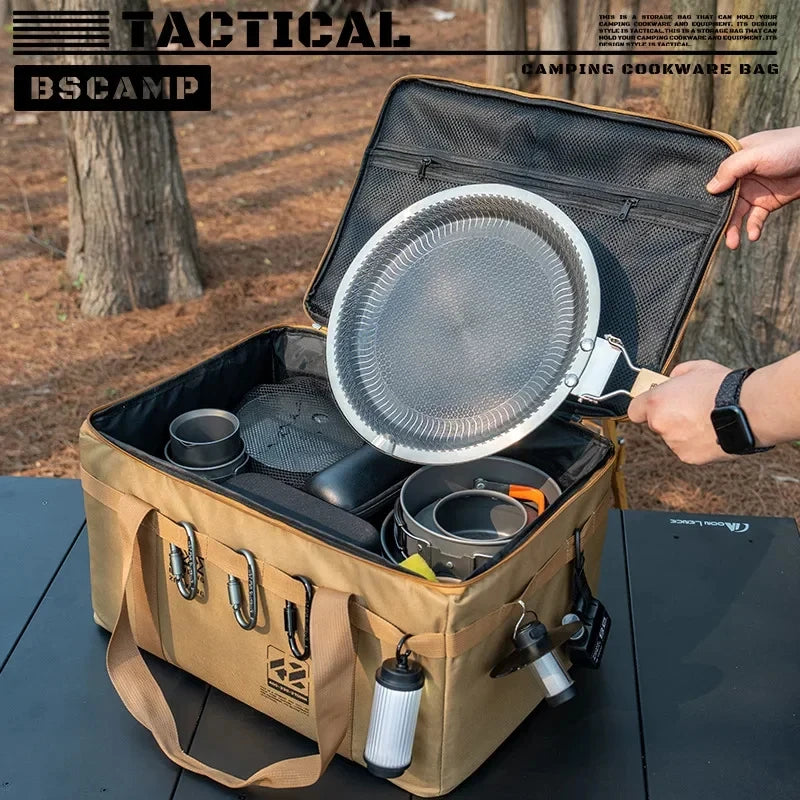 🎒 Borsa Tattica 30-42L Isolata - Impermeabile, Pieghevole, per Picnic, Campeggio e Attrezzatura da Campo!
Organizza tutto in uno spazio compatto! Perfetta per escursioni e avventure all'aperto. 🌲🔋