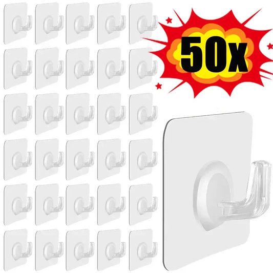 Ganci a Aspirazione Extra-Resistenti – Organizza Casa Senza Chiodi (5-50 pezzi)
