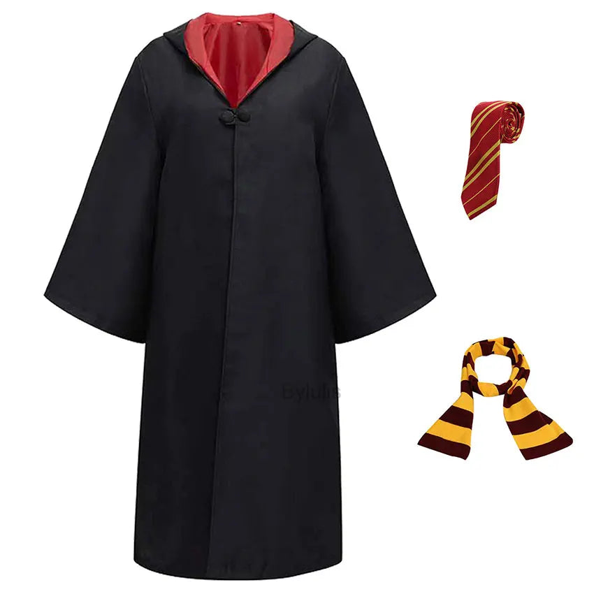 π§ββοΈ Costume da Mago per Donne e Ragazze - Mantello e Toga Stile Scuola di Magia, Per Halloween e Cosplay!
