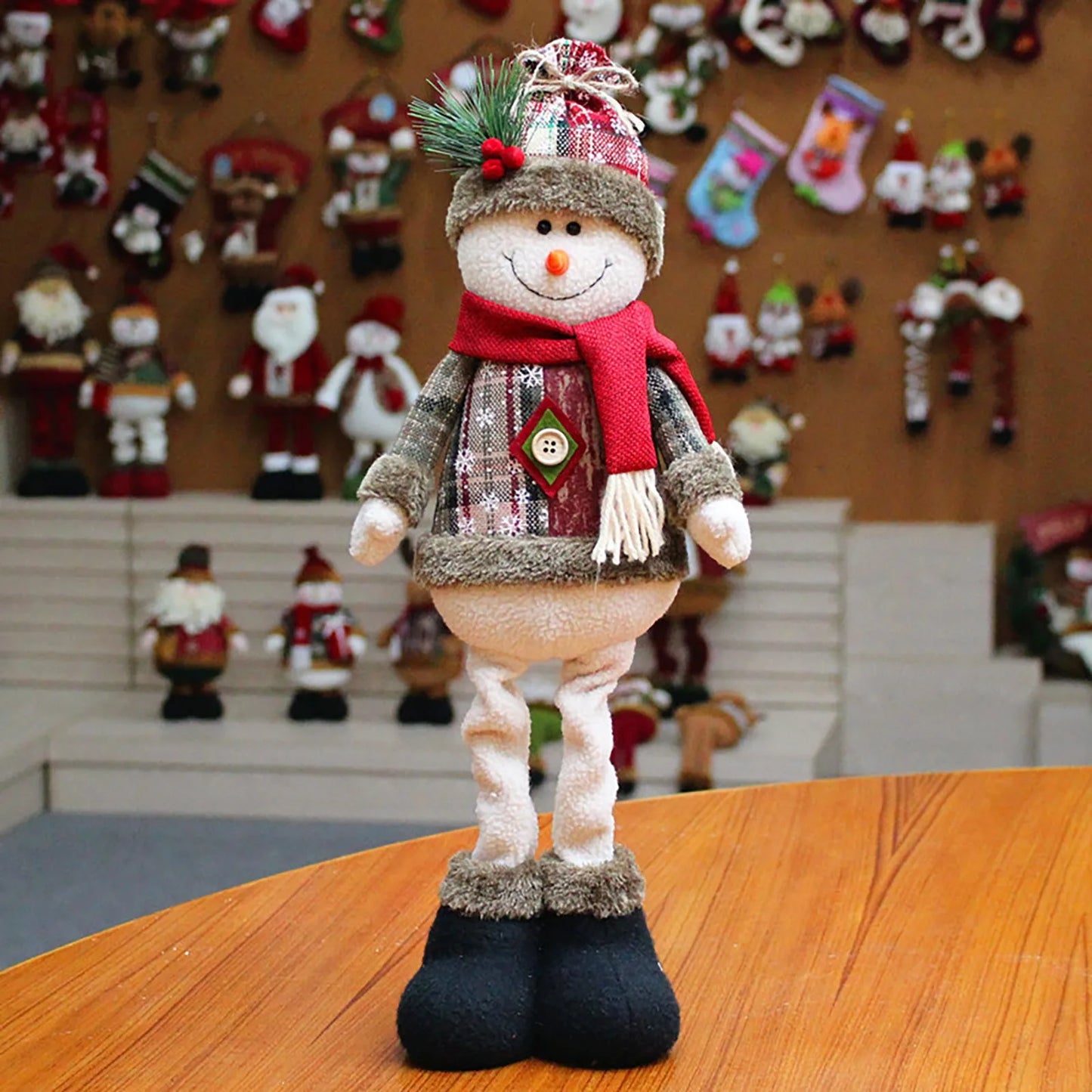 Set 3 Pupazzi Natalizi - Renna, Babbo Natale e Snowman, Decorazioni per l'Albero di Natale!
Crea un'atmosfera magica in casa! Perfectto per regali e addobbi festivi. 🎅✨