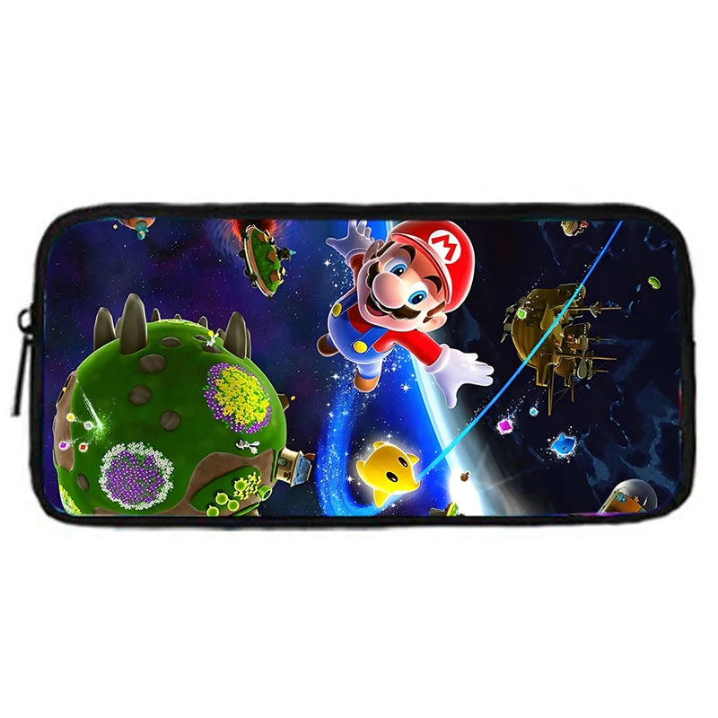 Set Scuola Super Mario - Zaino + Portapranzo + Astuccio - Regalo Bambini