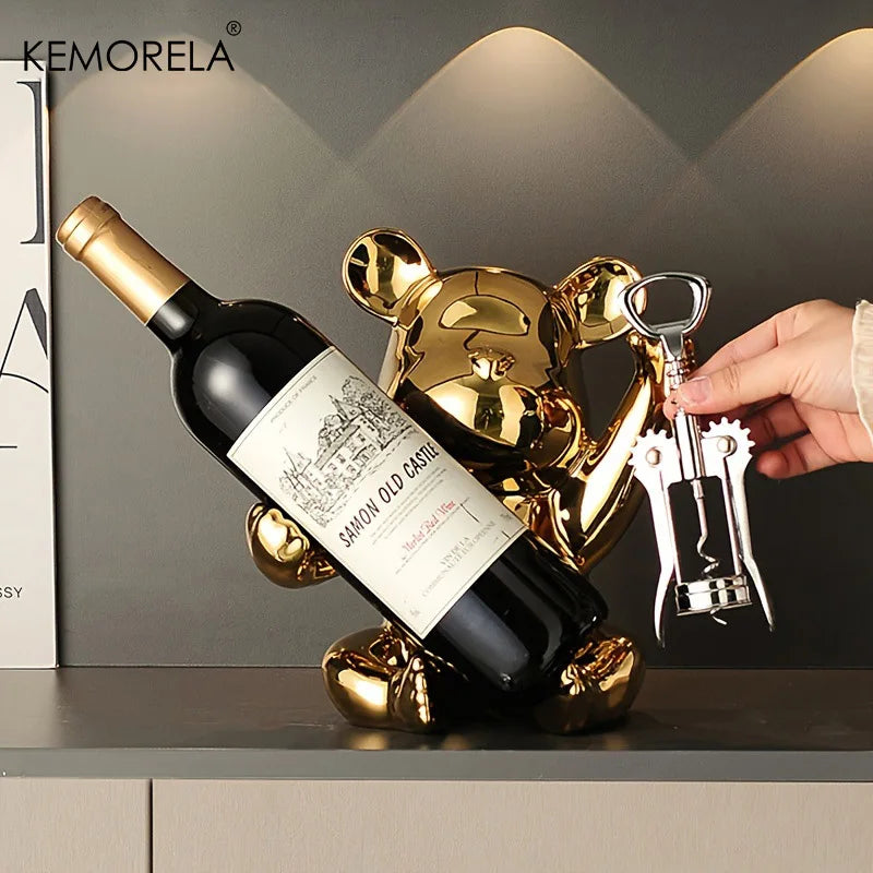 🍷 PORTABOTTIGLIE CREATIVO CON APRIBOTTIGLIE DESIGN CARINO E FUNZIONALE