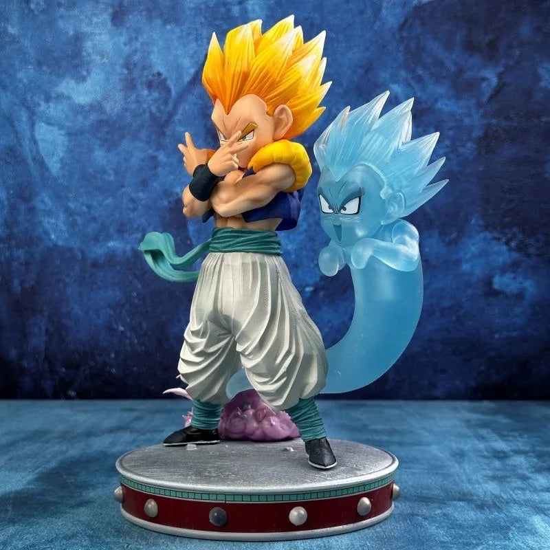 Gotenks SSJ3 25cm - Figura da Battaglia | Collezione Anime | Per Scrivania/Vetrina