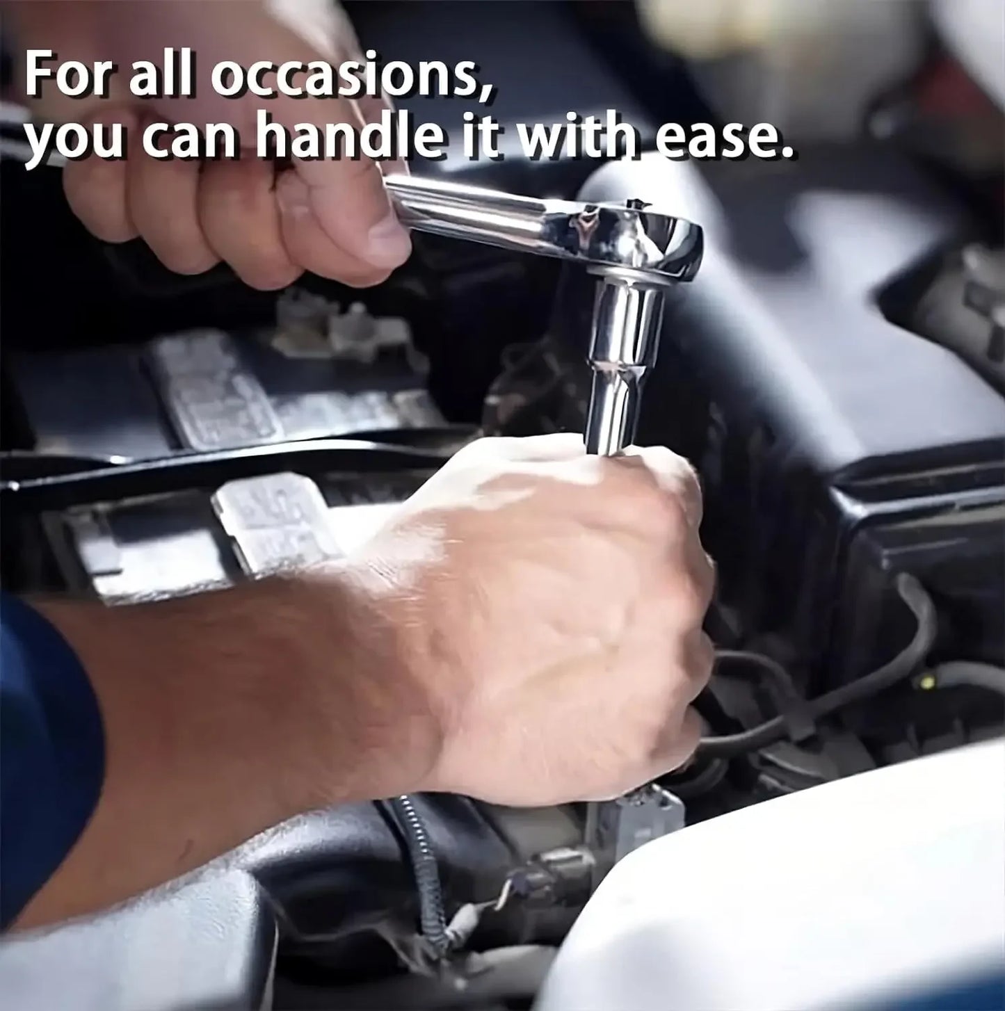 Kit 46 Chiavi Bussola Professionali - Per Auto, Moto, Riparazioni