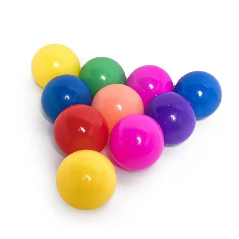 100PCS Palline Colorate da Piscina! Morbide, sicure e divertenti per bambini. 🎯 Eco-friendly, anti-stress, perfette per mare/piscina