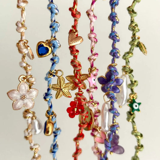 Collana Multicolor Donna Vari Ciondoli