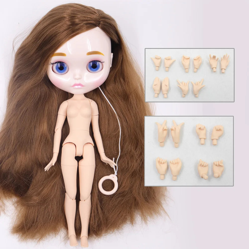 🎀 Bambola BJD ICY DBS Blyth 1/6 - 30cm Corpo Articolato, Pelle Bianca, Collezionabile!