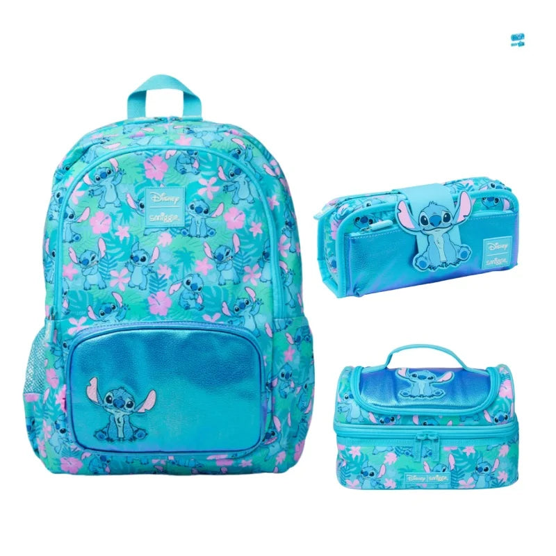 Tutto per la Scuola Stitch Zaino Astuccio Borraccia Porta Merenda