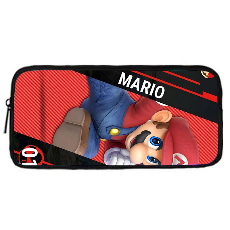 Set Scuola Super Mario - Zaino + Portapranzo + Astuccio - Regalo Bambini