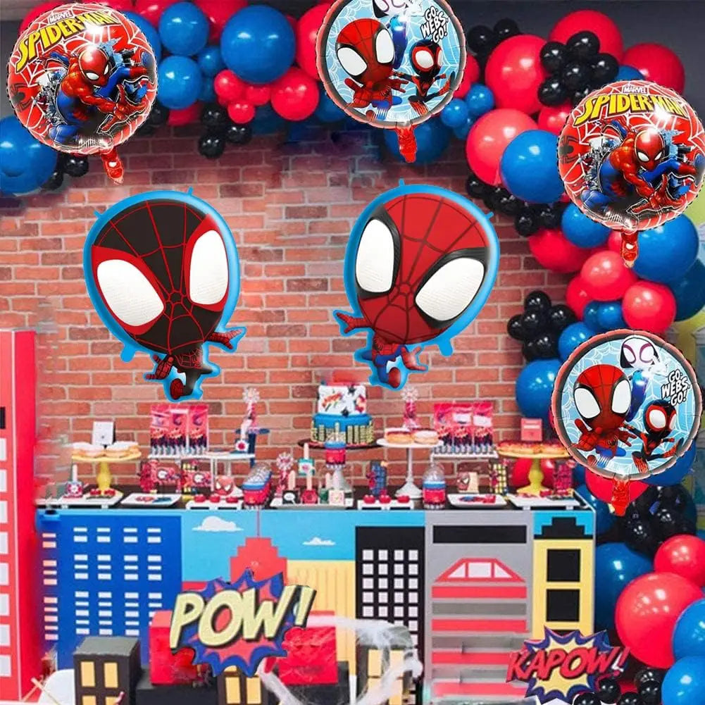 🎈 Set 36 Palloncini Spidey e i Suoi Fantastici Amici - Palloncini in Alluminio per Feste