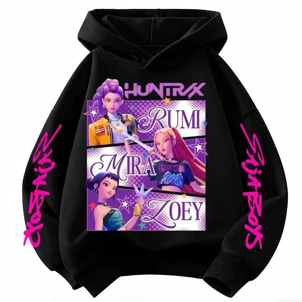 Felpa Huntrix KPop π€© Bambini e Bambine π Regalo Perfetto!